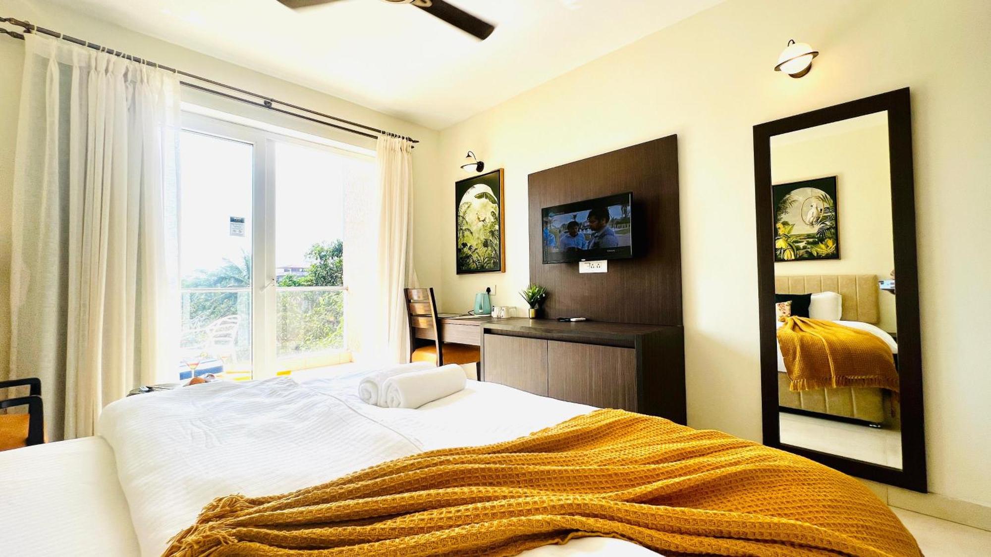 Bluo Amani Vagator - Boutique Hotel Goa อันจูนา ภายนอก รูปภาพ